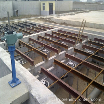 Sürekli hareketli grit kum filtresi